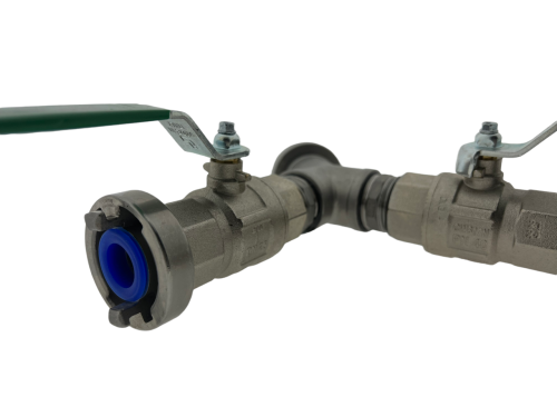 Pele Trinkwasser Y- Verteiler Storz D-DD 1" Trinkwasserverteiler DVGW KTW Edelstahl